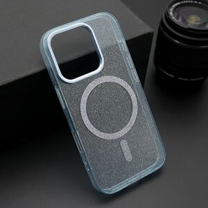 Maska / futrola SPARKLING MagSafe za iphone 16 (6.1) plava (MS).