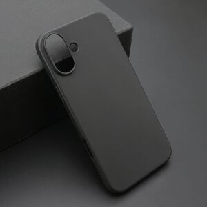 Maska / futrola ultra tanka KOLOR za Iphone 16 Plus (6.7) crna (MS).