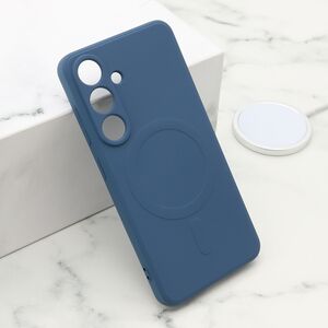 Maska / futrola VELVET TOUCH MagSafe za Samsung S931 Galaxy S25 5G plava (MS).