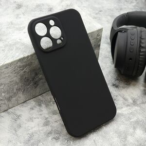 Maska / futrola VELVET TOUCH za iPhone 16 Pro Max (6.9) crna (MS).