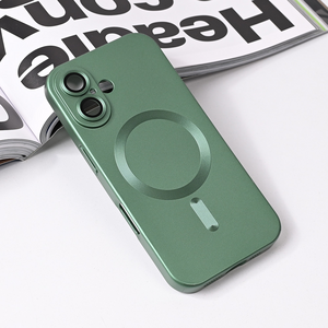 Maska / futrola Magsafe Chrome za iPhone 16 6.1 zelena.