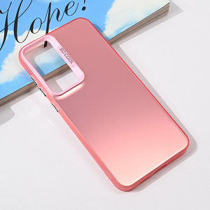 Maska / futrola providna za Samsung S936 Galaxy S25 Plus roze.
