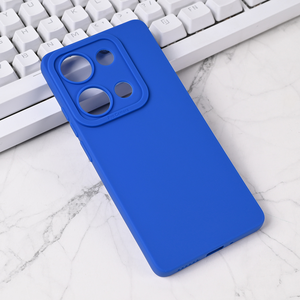 Maska / futrola Silikon Pro Camera za Xiaomi Redmi Note 14s plava.
