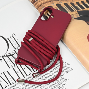 Maska / futrola Crossbody za iPhone 16 6.1 bordo.