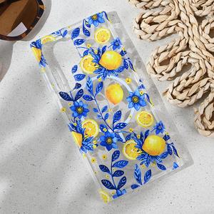 Maska / futrola print Magsafe za Samsung Galaxy S23 Ultra Mediteran Lemon.