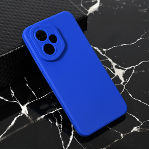Silikonska maska / futrola Teracell Giulietta za Huawei Honor 400 mat plava.