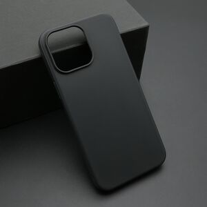 Maska / futrola ultra tanka KOLOR za iPhone 15 Pro Max (6.7) crna (MS).