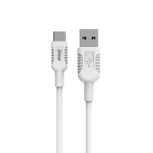 USB data kabl Superior CO-BX33 Fast 50W 5A Type C 1m beli (MS).