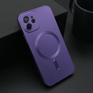 Maska / futrola ELEGANT MAGSAFE za iPhone 12 ljubicasta (MS).