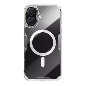 Maska / futrola NILLKIN Nature Pro Magnetic za iphone 16 (6.1) bela (MS).
