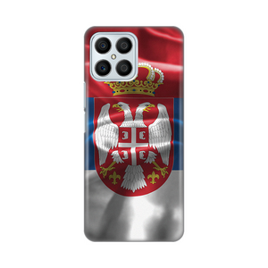 Silikonska maska / futrola print ultra tanka za Huawei Honor X8 SRB.
