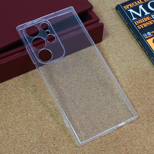 Torbica Silikonska maska / futrola ultra tanka za Samsung Galaxy S23 Ultra providna.