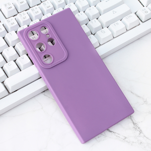 Maska / futrola Silikon Pro Camera za Samsung S918 Galaxy S23 Ultra ljubicasta.