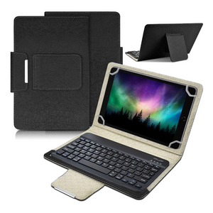 Maska / futrola sa Bluetooth Tastaturom Leather za Tablet 11" Univerzalna crna.