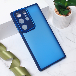 Maska / futrola Shining Camera za Samsung Galaxy S23 Ultra plava.