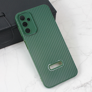 Maska / futrola Carbon Stripe za Samsung A146B Galaxy A14 4G/5G zelena.