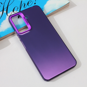 Maska / futrola providna za Xiaomi Redmi 13C ljubicasta.