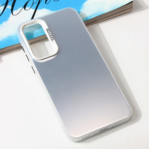 Maska / futrola providna za Samsung A356 Galaxy A35 5G 5G srebrna.