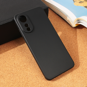 Torbica Silikonska maska / futrola ultra tanka za Oppo A78 mat crna.