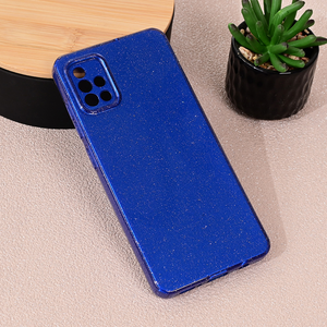 Maska / futrola Sparkle Dust za Samsung A515F Galaxy A51 tamno plava.