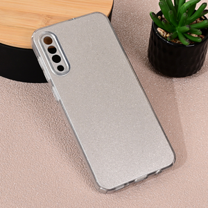 Maska / futrola Sparkle Dust za Samsung A307 Galaxy A30s/A507 Galaxy A50s srebrna.
