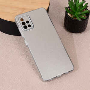 Maska / futrola Sparkle Dust za Samsung A515F Galaxy A51 srebrna.
