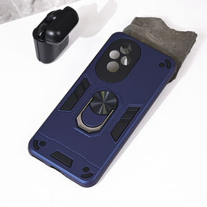 Maska / futrola Hard Ring za Huawei Honor 200 tamno plava.