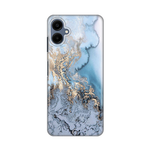 Silikonska maska / futrola print za Samsung A065F Galaxy A06 Blue Gold Marble.