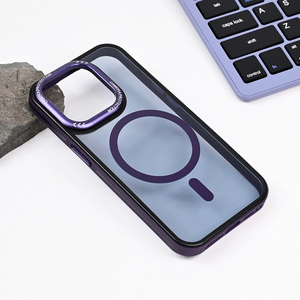 Maska / futrola Magsafe Trendy za iPhone 15 Pro 6.1 ljubicasta.