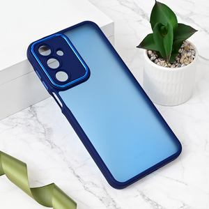 Maska / futrola Shining Camera za Samsung A165B Galaxy A16 5G plava.