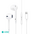 Slusalice Coteci MS-031 za iPhone lightning bele.