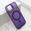 Maska / futrola SHINE MagSafe za iPhone 15 ljubicasta (MS).