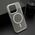 Maska / futrola SPARKLING MagSafe za iPhone 15 Pro (6.1) providna (MS).