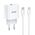 Kucni punjac Superior SU-P102 20W Super Fast USB A QC3.0+Type C sa Type C na Lightning kablom beli (CERT) (MS).