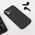 Maska / futrola Carbon fiber za iPhone 17 crna.