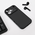 Maska / futrola Carbon fiber za iPhone 17 Pro crna.