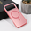 Maska / futrola Magsafe providna za iPhone 17 Pro Max 6.9 roze.