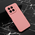 Silikonska maska / futrola Teracell Giulietta za Huawei Honor X6c mat tamno roze.