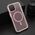 Maska / futrola CRYSTAL MagSafe za iPhone 14 (6.1) roze (MS).