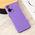 Silikonska maska / futrola Teracell Giulietta za Motorola Moto G04 mat ljubicasta.