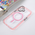 Maska / futrola Magsafe Color Pop za iPhone 17 6.3 roze.