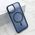Maska / futrola SILKY MAGSAFE II za iPhone 13 (6.1) plava (MS).