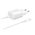 Kucni punjac Super Fast 25W/3A za Samsung PD + kabl type-C na Type C beli HQ (MS).