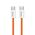 USB data kabl Superior SU-K1025 Type C na Type C 60W 1m narandžasti (MS).