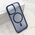 Maska / futrola SILKY MagSafe II za iPhone 17 plava (MS).