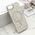 Maska / futrola GLAM GLOW MagSafe za iPhone 16e/17e (6.1) srebrna (MS).
