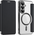 Maska / futrola Magsafe Lux na preklop za Samsung S941 Galaxy S26 crna.