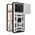 Maska / futrola Hard Shield za Huawei Honor X7d 4G/400 Smart 5G siva.
