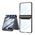 Maska / futrola LINES II za Samsung F751B Galaxy Z Flip 7 5G crna (GKK case) (MS).