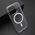 Maska / futrola COLOR FRAME MagSafe za iPhone 16 Pro (6.3) srebrna (providna) (MS).